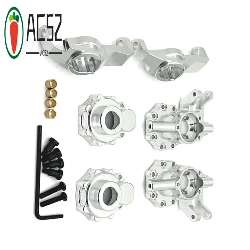 

AC52-RC Car Upgrade Front Axle C Steering Cup Kit For TRAXXAS 1/10 TRX4 HUANGBO 1/10 R1001 R1002 R1003 RC Car Upgrade Parts
