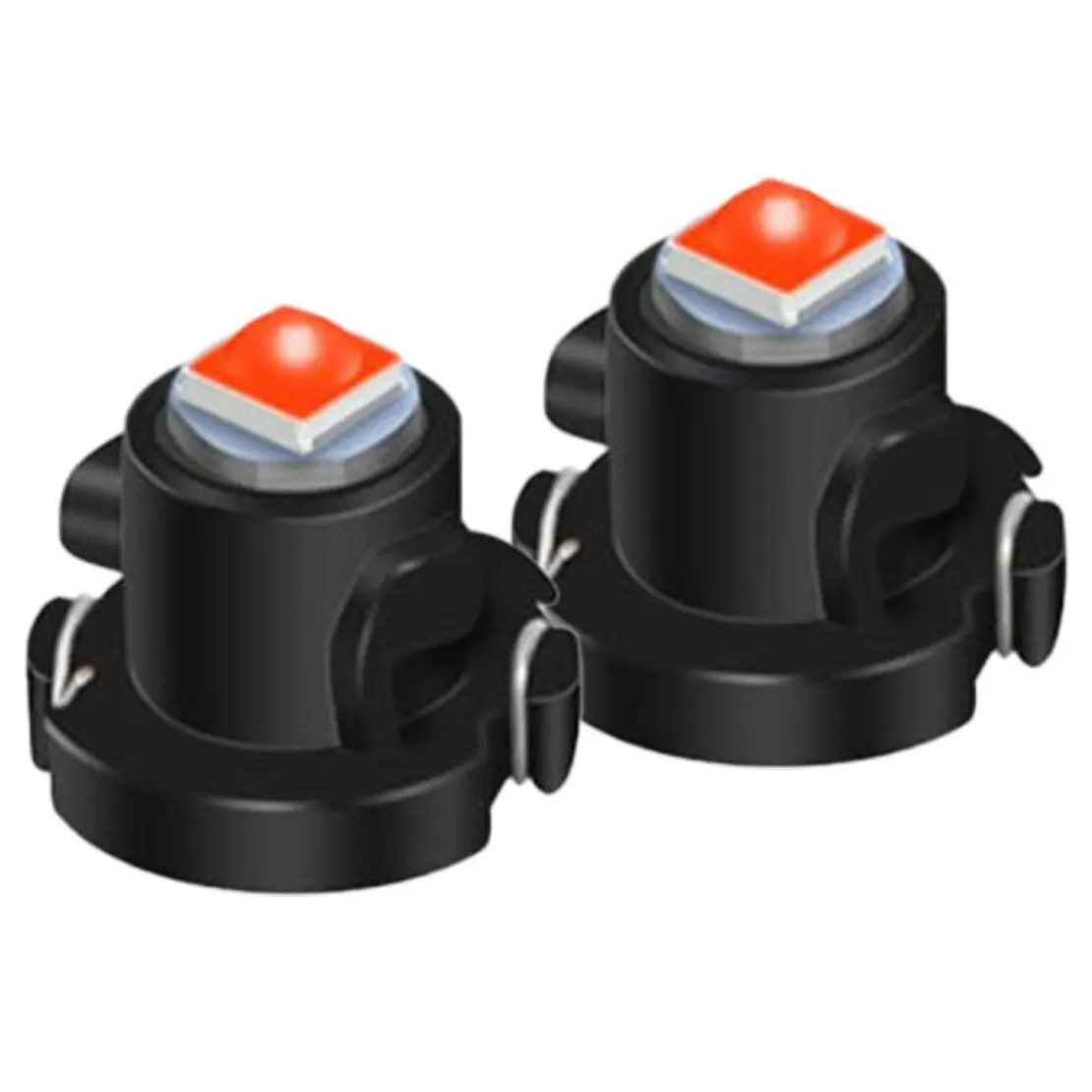 5013815AA 4pcs Red A/C Climate Heater Control LED Light Bulb Fit For Dodge Ram 1500 2500 3500 2003-2008
