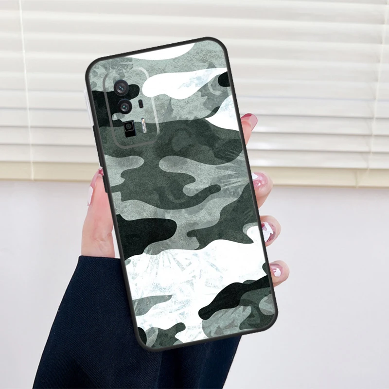 Capa de camuflagem para Xiaomi POCO, Capa Militar, Exército, Pro, X5, Pro, X3, F5, M6, M5s, X4, GT, F3, F4, 12X, 13 Ultra, 11T, 12T, pro 12