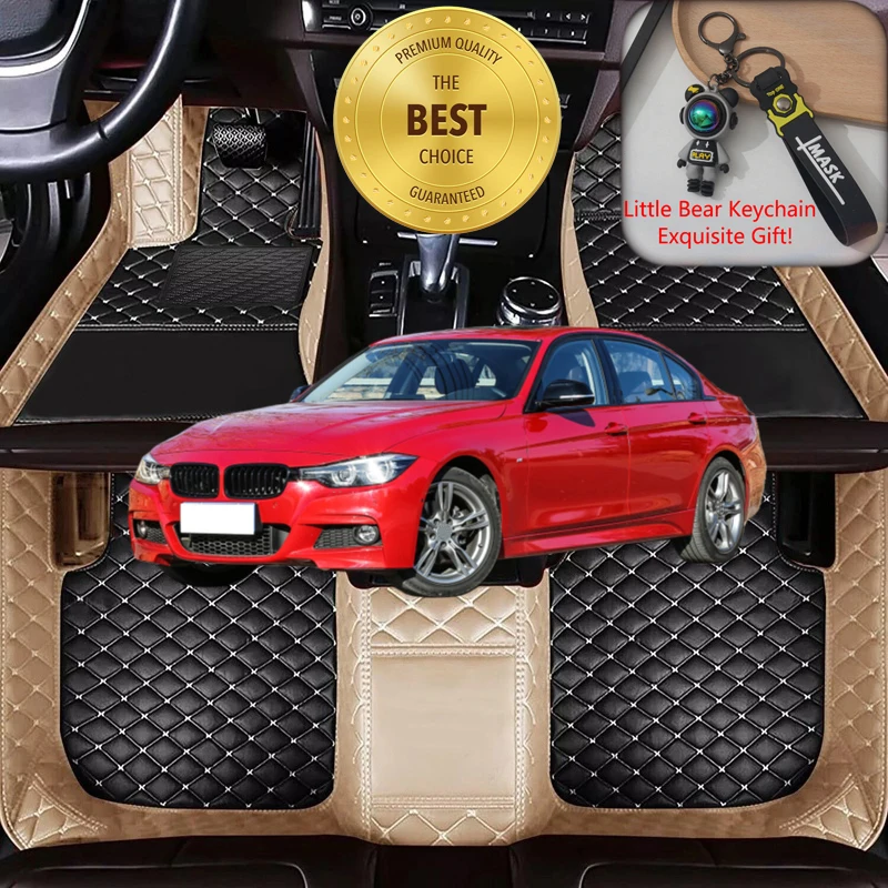 

Customized Fit for BMW 3 Series Saloon 2000-2025 Car Floor Mats Luxury Car Accessories Auto Carpet Mats Left/Right-hand Drive