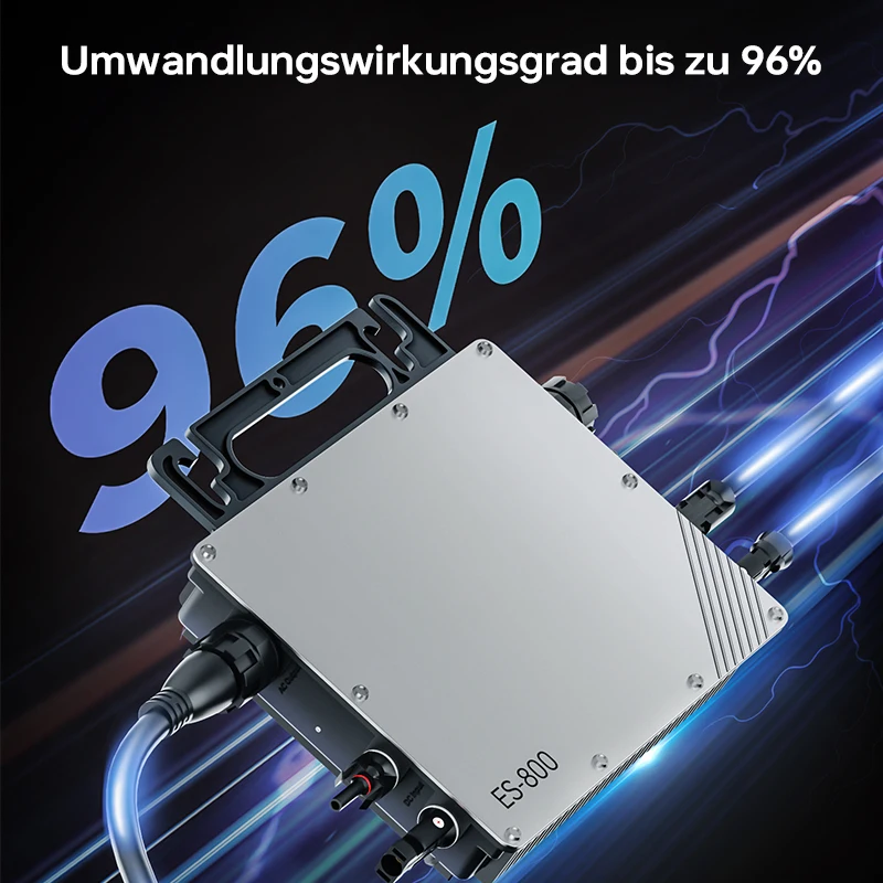 800W Mikro-Wechselrichter Solar Wechselrichter MPPT Mikro-Solar-Netz uzspeise à prova d'água IP67 com WIFI