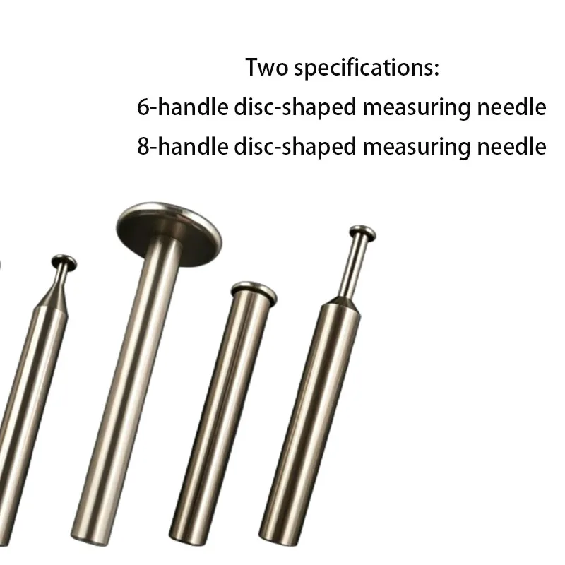 TESA Trimos Height Gauge Measuring Needle Handle Diameter 6/8MM Disc-Shaped Diameter Thickness 1.0/1.5/2.0MM Measuring Needle
