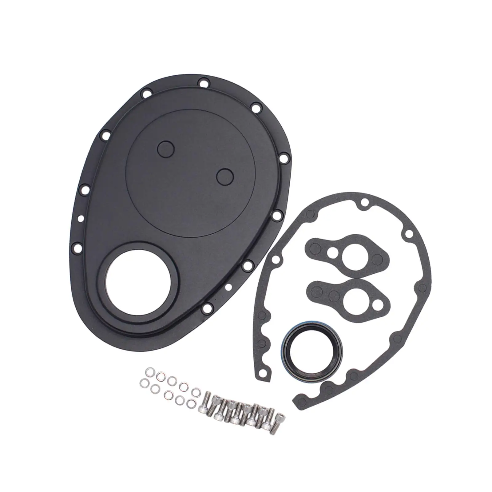 Timing Chain Cover Kit Easy to Install Reliable High Performance Repair Part Replaces for Chevy Small Block 400 283 383 350