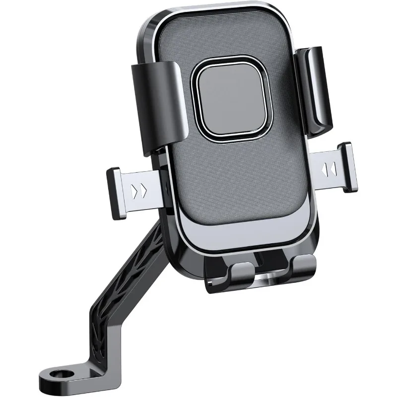 Universal Bike Phone Holder 360° Rotatable Phone Holder GPS Clip One Hand Operation Handlebar Stand for Motorcycle ATV Scooter