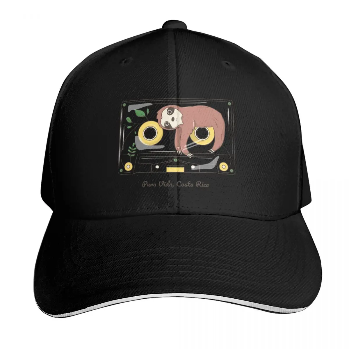 Pura vida costa rica traveling Baseball Cap Quick Dry Performance Cotton Twill Breathable Contrast Two Tone Brim