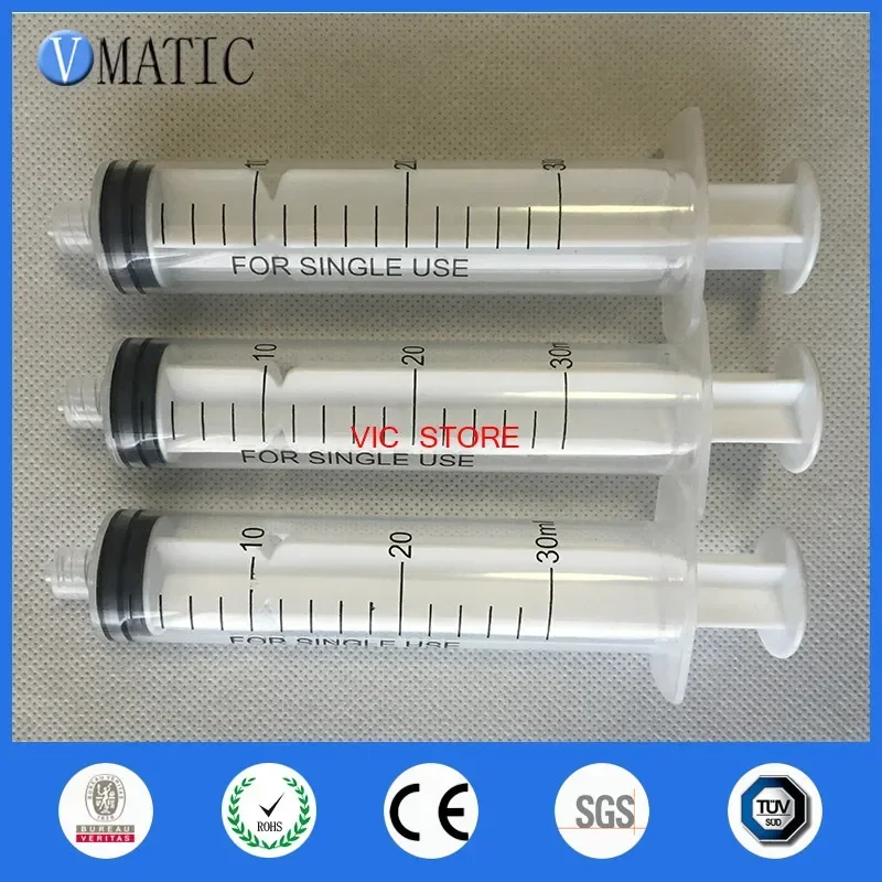 Free Shipping High Recommendation 30ml/30cc Luer Lock Glue Dispensing Plastic  Manual Syringe