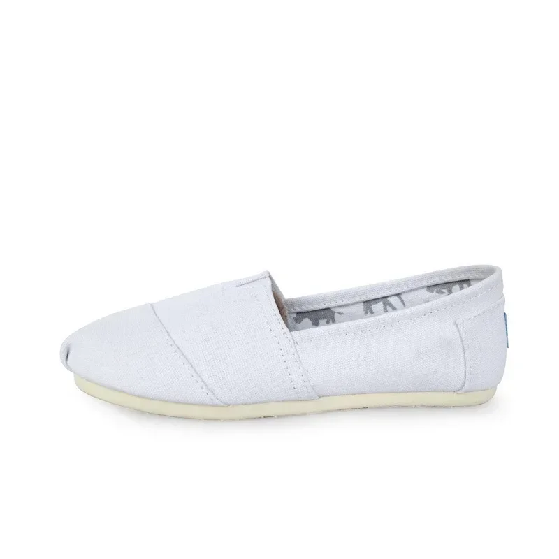 Mocassini estivi blu da uomo Scarpe basse classiche in tela da donna Comode scarpe casual da uomo traspiranti Espadrillas slip-on