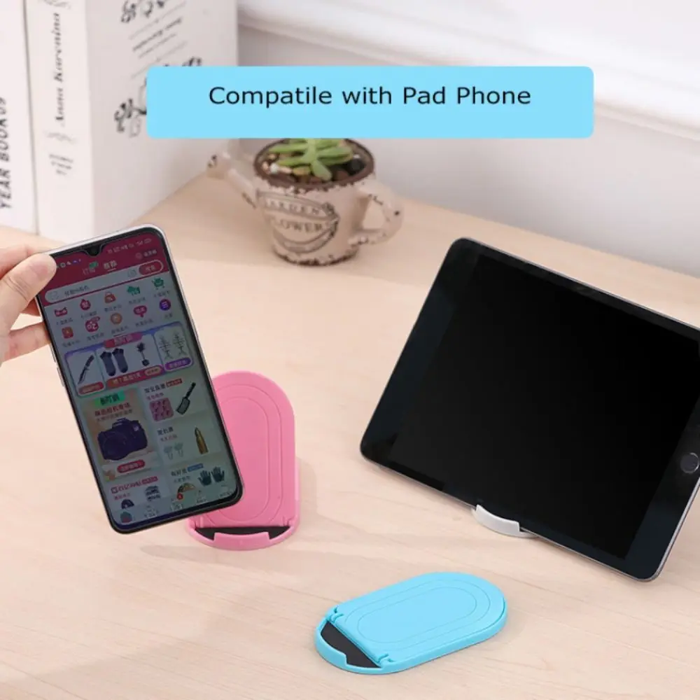 

ABS 4-градусная складная настольная подставка, регулируемый 4-градусный складной держатель для телефона, мини-портативный