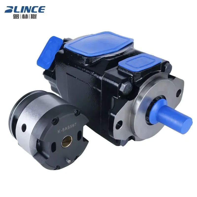 14 28 42 GPM T6C T6D T6E T6ED 2 Stage Hydraulic Pump Hydraulic Vane Pump for Molding Machine