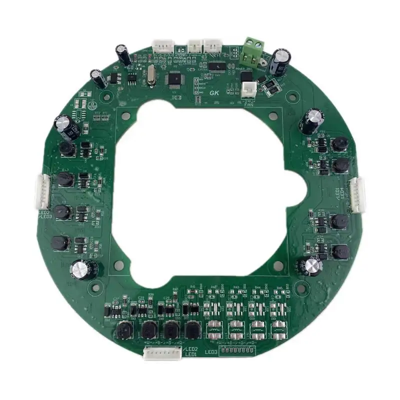 

GK-B 19x15W MAC Aura Led Moving Head Light Материнская плата Круглая материнская плата