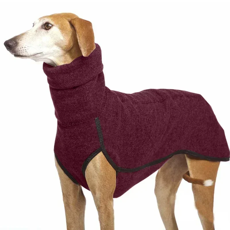 High Collar Pet Clothes for Medium Large Dogs Winter Warm Big Dog Coat Pharaoh Hound Great Dane Pullovers Mascotas Supplies