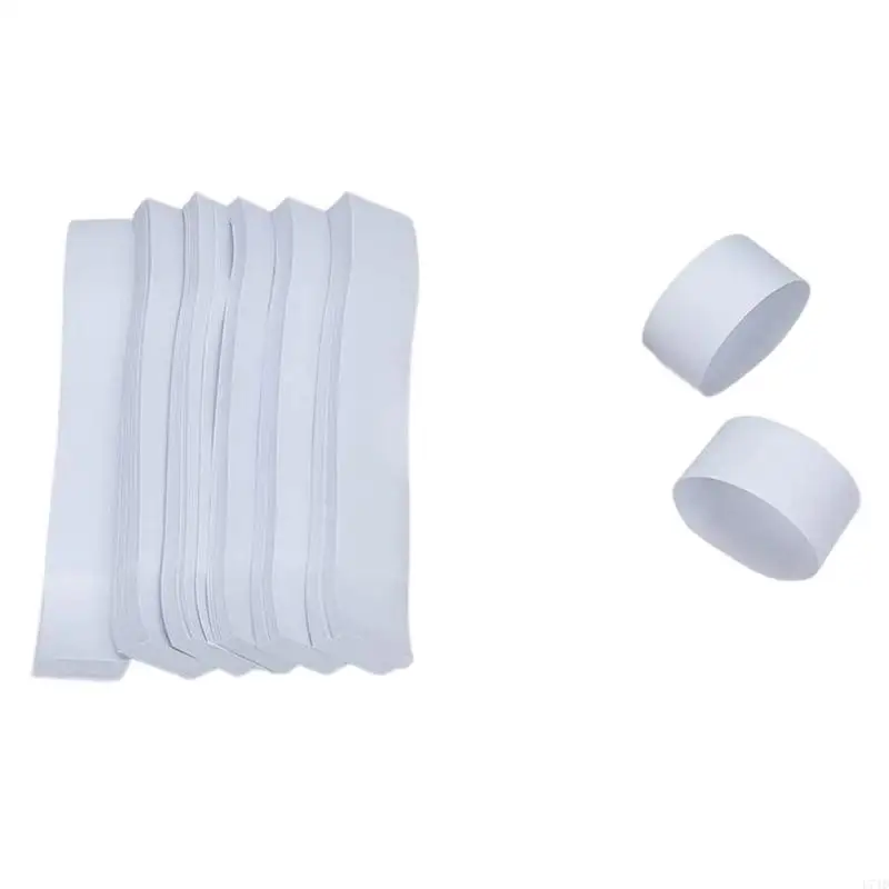 

L74D 300Pc Multipurpose Paper Cash Wrappers Secure Banknotes Bundling Home Office Use