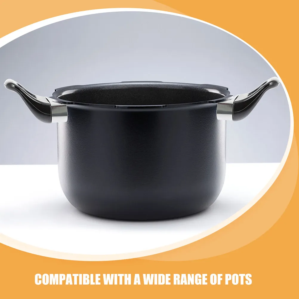 2Pcs Anti Scald Pot Handles Stainless Steel Double Hole Detachable Replacement Side Ear Handle for Pressure Cooker Stock Pan