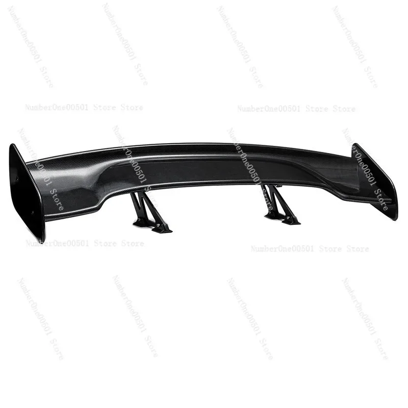 Suitable for GT general-purpose carbon fiber car tail 145CM exterior modified carbon fiber GT spoiler