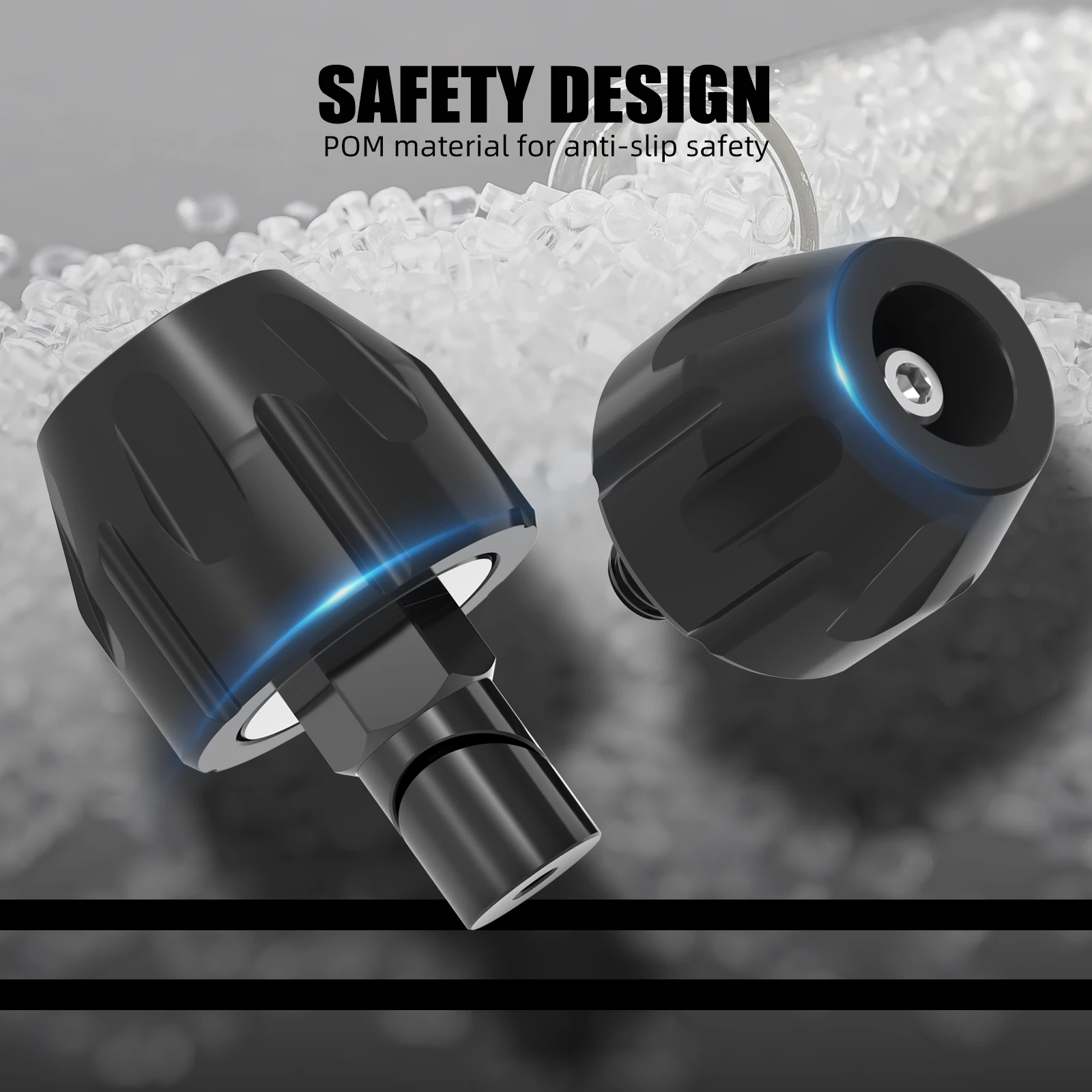 NICECNC العجلات الأمامية المنزلق تحطم الحرس لسيارات BMW R1250GS 2018-2023 R1250GS Adventure 2018-2024 2023 2022 2021 2020 2019 R 1250 GSA #3