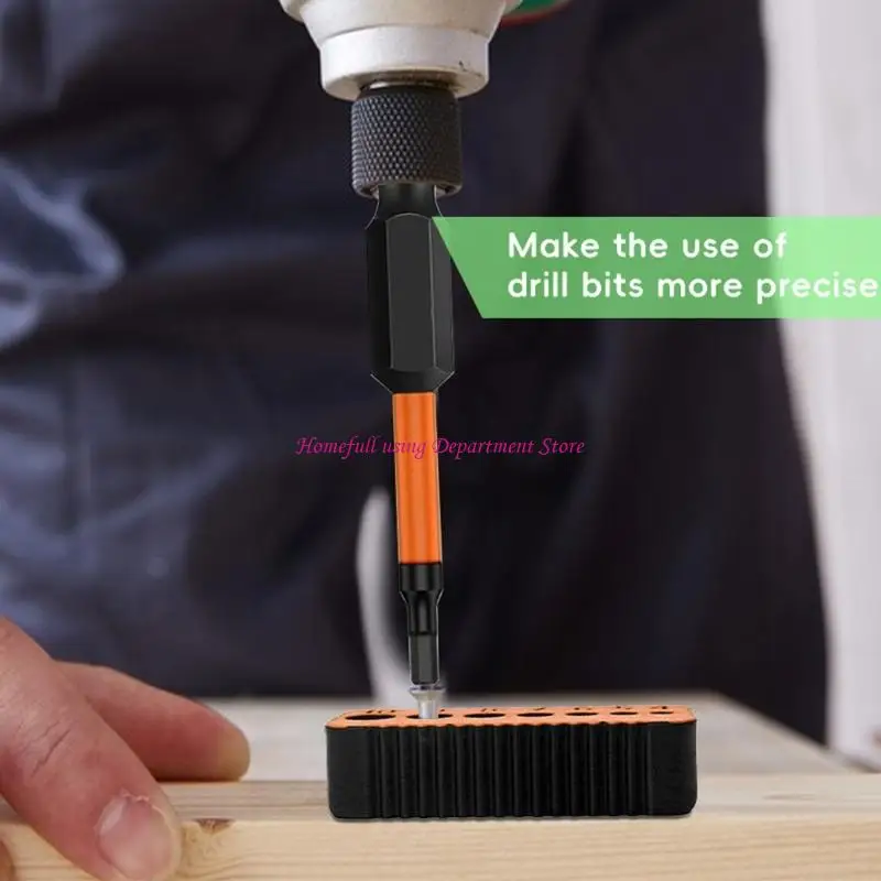  High Precise Drill Guide DIY Drill Jig Block Joints Tool For Straight Holes Perfect For Woodworking And DIY Projects