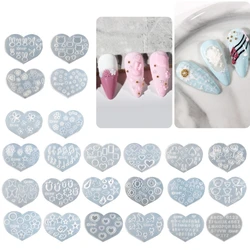 Silicone Art Handicrafts Moulds DIY Tools Accessories Carving Molds Silicone Material for Nail Decoration