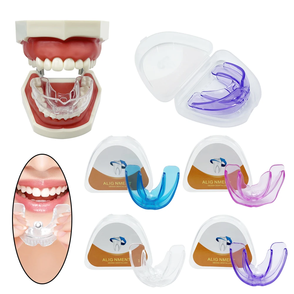الأقواس الأسنان مدرب الأسنان للبالغين تقويم الأسنان محاذاة هدفين مصحح شفاف طبيب الأسنان الملحقات