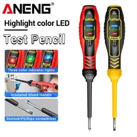 ANENG B18 Multifunctional Professional Electrician Color Light Voltage Display Wire Breakpoint Detection Smart Screwdriver Tool