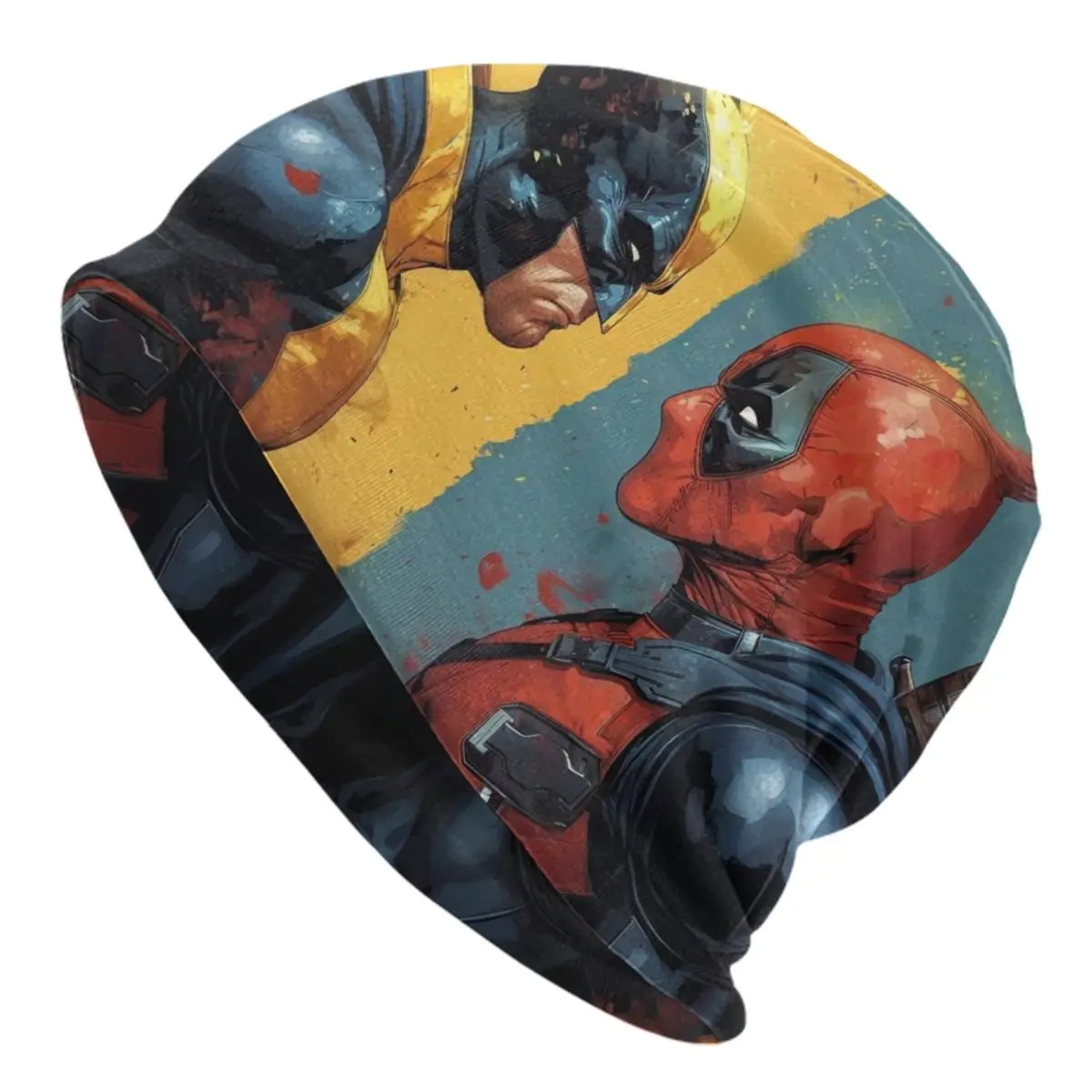 

Крутая шляпа с изображением супергероя Росомаха на заказ, вязаная шапка для мужчин и женщин, модная унисекс для взрослых, аниме, зимние теплые шапочки с героями мультфильмов, кепка