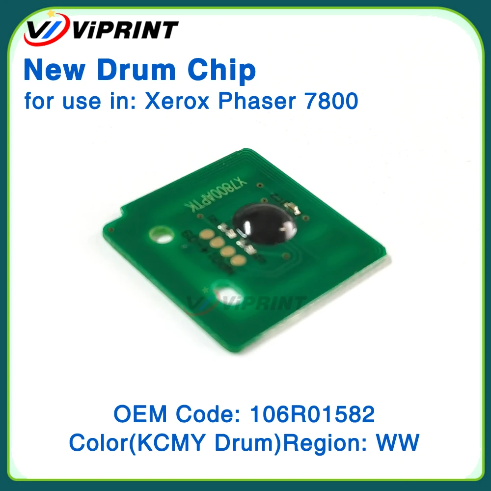 4PCS DRUM Unit Chip For Xerox Phaser 7800 7800N 7800DN Imaging Drum Cartridge Reset