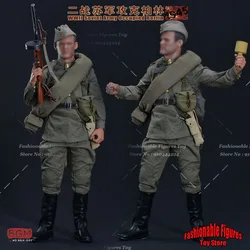 QORANGE QOTOY BGM-005 1/6 Men Soldier Military Combat Uniform The Soviet Army Captured Berlin Clothes Set Fit 12