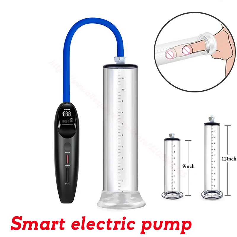 Best Penis Pump Electric Penis Enlarger Sex Toys For Men Vacuum Pump Male Masturbation Penis Extender Trainer Adults Sex Product