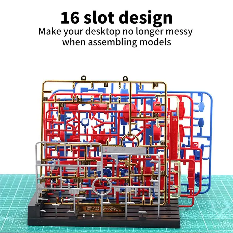 Multifunctional Plastic Model Parts Shelf Tool Stand Holder Model Pieces Shelves Organizer For Model Assembling Hobb