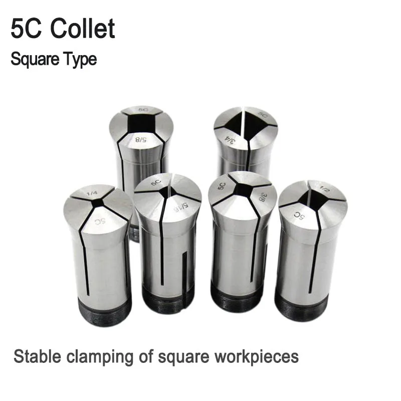 High Quality 5C Collet Round 5C Collet Square 5C Collet Chuck for Machine Tools