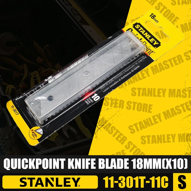 STANLEY 11-301T-22/11-300T-22/11-718T-11C/11-301T-11C Knife Blades Replacement Blades Wallpaper Cutter Open Box Paper Cutter