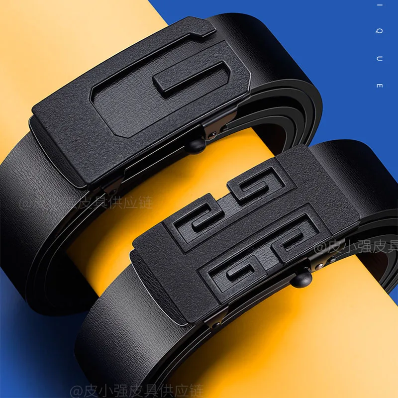 Luxury Brand Men Belt High Quality Leather Business Designer famous Belts for men Jeans Strap Male Metal Buckle belt