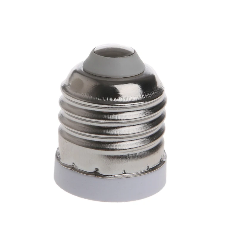 F92C E27 إلى E17 Socket BASE LED Halogen CFL Light LAMP حامل محول محول محول المصباح