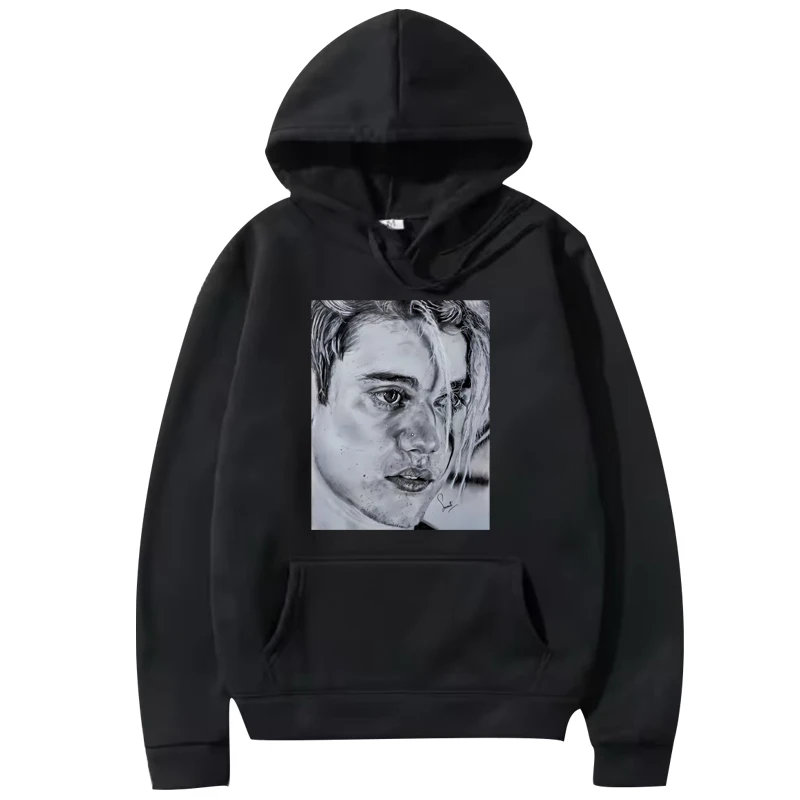 

Justin Bieber classic Art graphic hoodie men women vintage Long sleeve streetwear print fashion cool oversized hoodie unisex