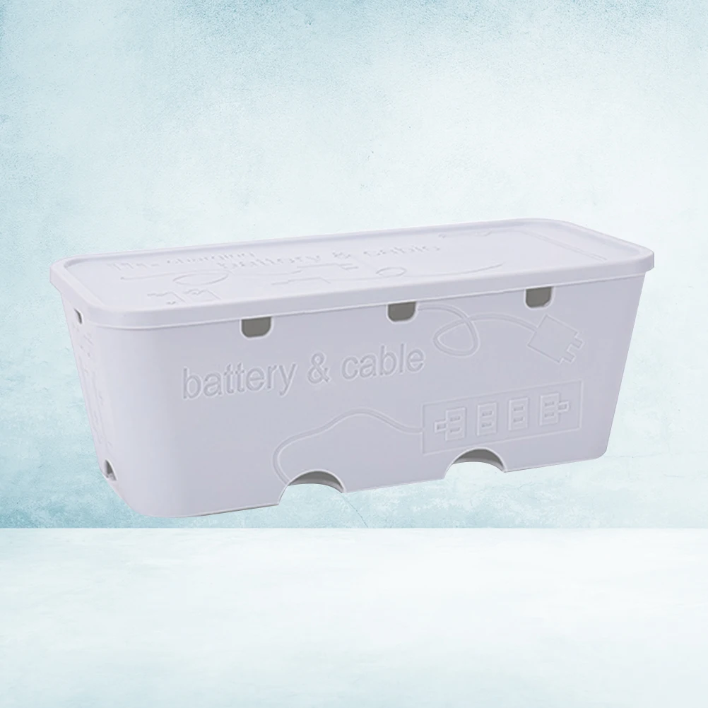 

Multifunctional PP Plastic Socket Organizer Cable Storage Case Household Supplies Cord Hider Strip Cable Management