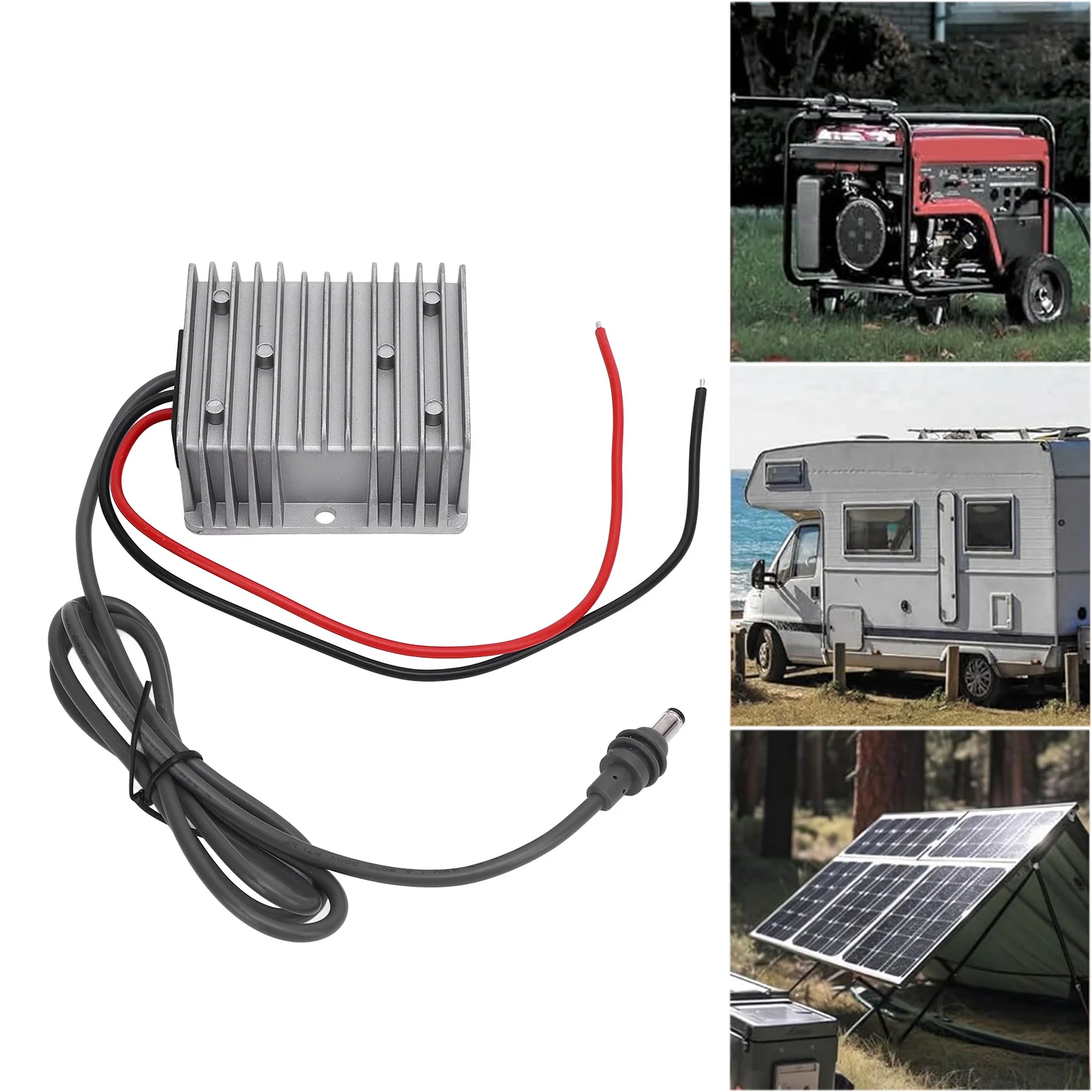 

10V-36V to 57V Power Converter Step Up Converter Power Cable for Gen 3 12V 24V To 57V 4.5A Boost Converter with Power Cord