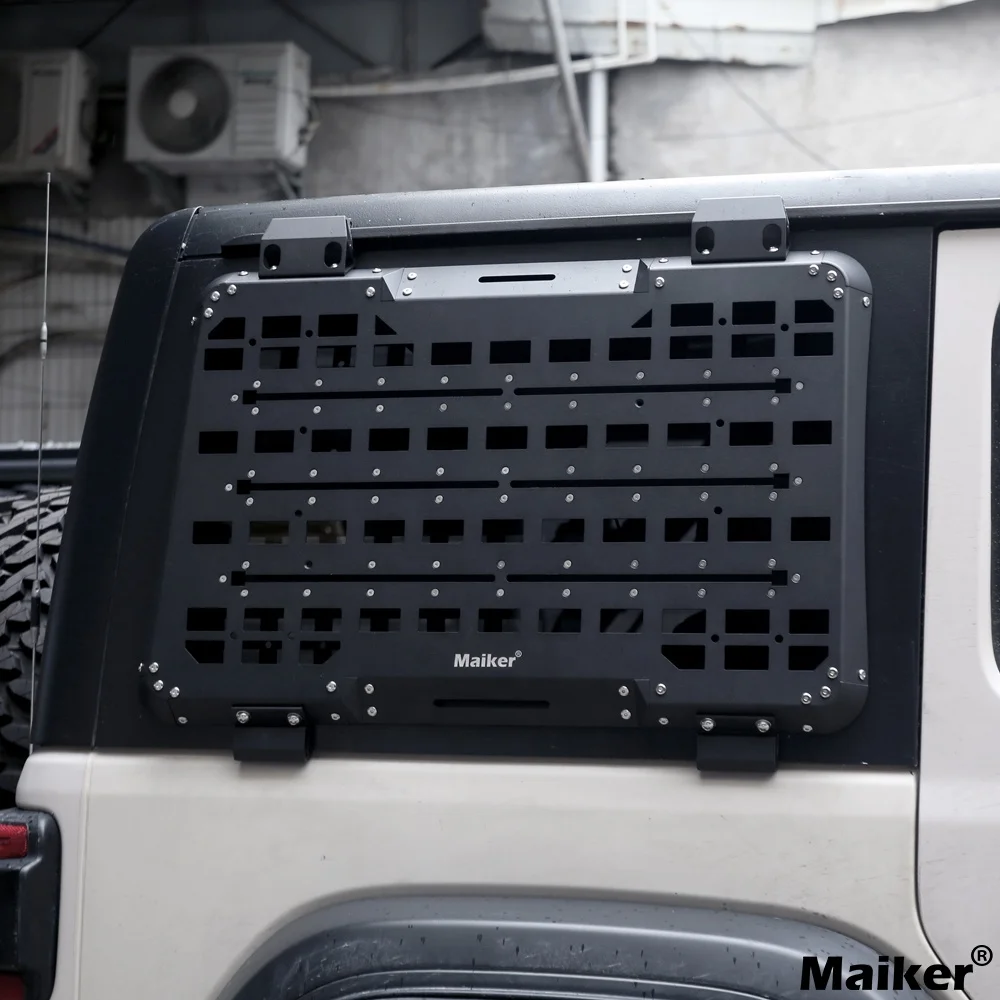 4x4 Maiker Off Road Aluminum Multifunctional Side Window Expansion Panel 1pcs For Jeep Wrangler JL Auto Accessories
