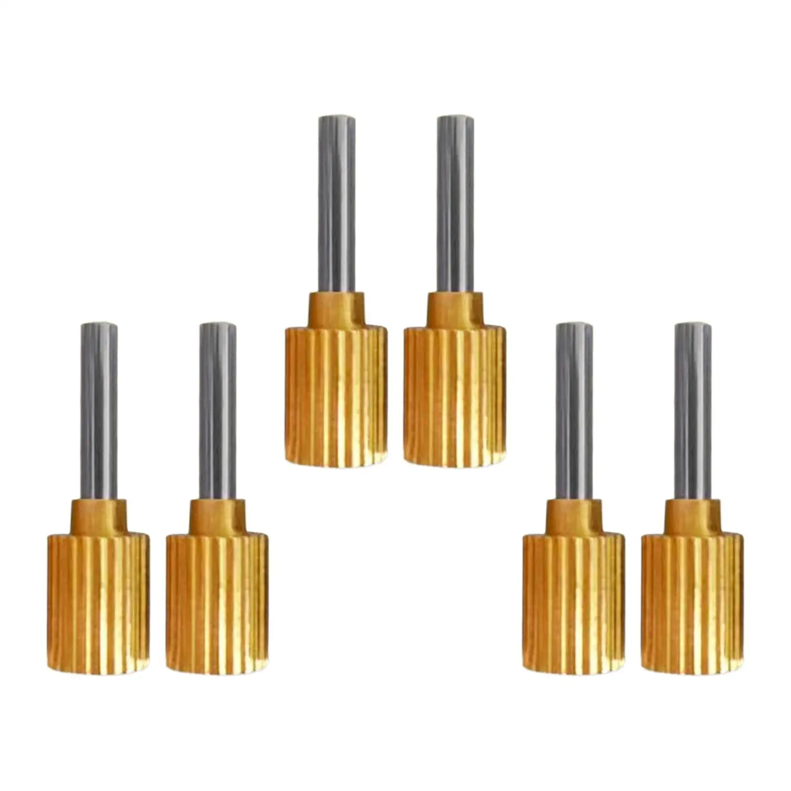 6Pcs Nozzles for Hot Glue Tool Professional Hot Glue Tool Tips Assortment Thread Fine Tip Replacement Small Diameter Nozzle