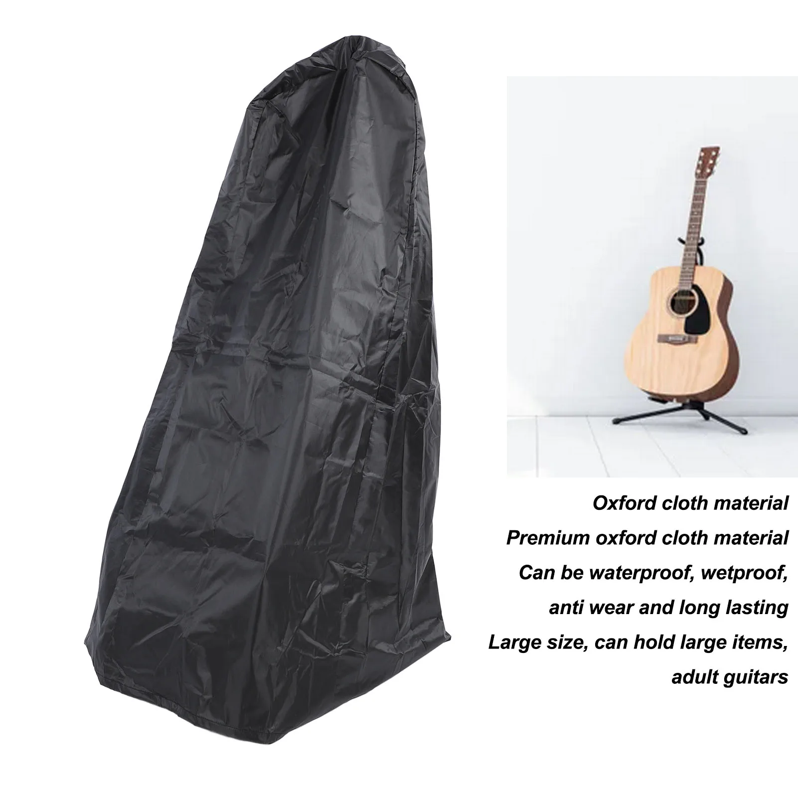 Guitar Dust Cover Waterproof Guitar Protective Cover UV Resistance Scratch Resistance Large Lightweight for Guitar Accessories