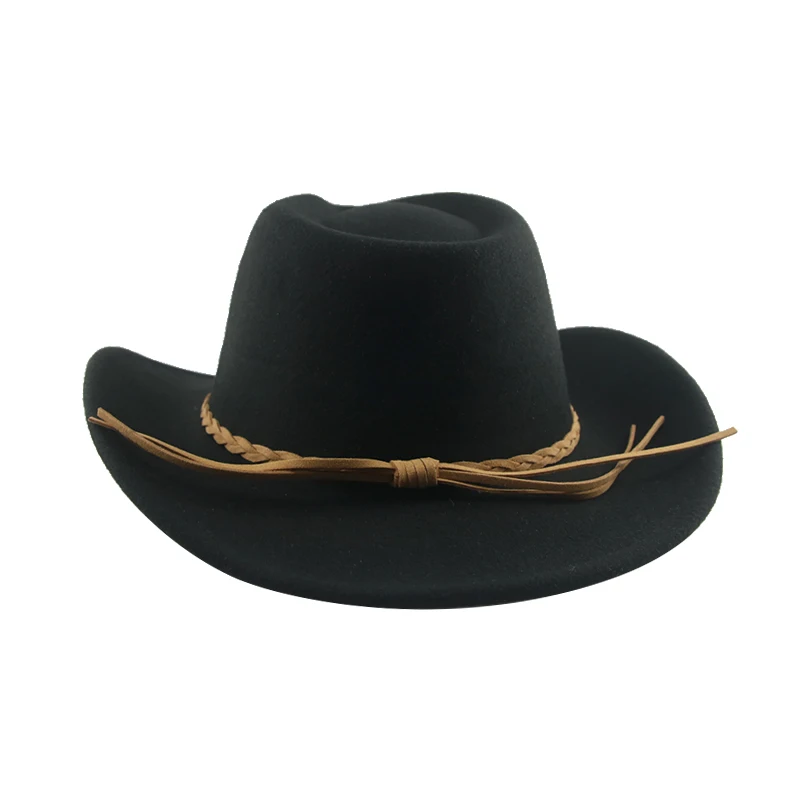 Hat Hats for Women Cowboy Hat Khaki Camel Black Panama Western Cowboy Hat Winter Jazz Caps Man Hat Sombrero шляпа женская летняя