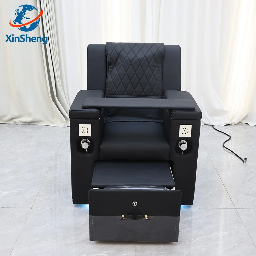 

XinSheng Foot Bath Nail Chair Pedicure Chairs with Electric Back Massage Salon SPA Foot Massage Manicure Leisure Club Furniture
