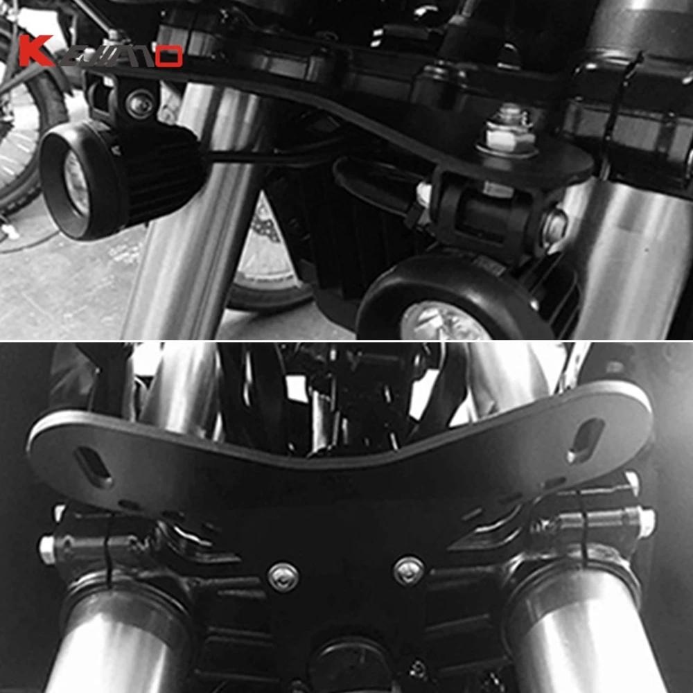 For YAMAHA Tenere 700 T700 XTZ 700 Motorcycles T7 2019-2024 Fog Lights Auxiliary Bracket Driving Lamp Spotlight Bracket Holder