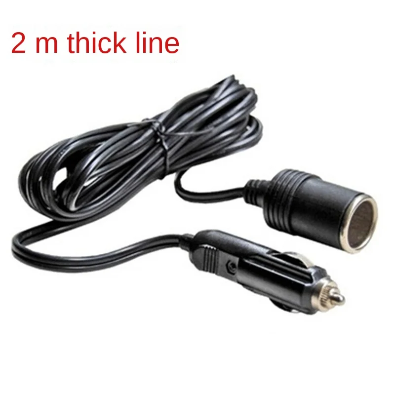 

New Arrival Fashion High Quality 2m 12V / 24V 10A Car Accessory Cigarette Lighter Socket Extension Cord Cable