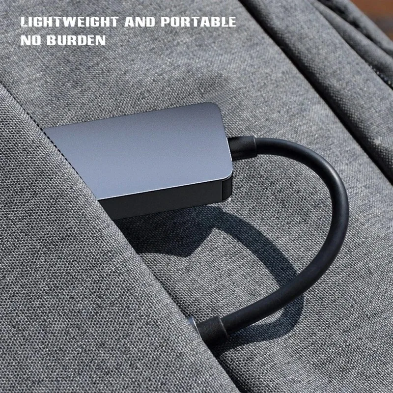 2500Mbps USB C Type-C Ethernet To RJ45 2.5G USB 3.0 Wired Adapter Converter Lan Network Hub For Windows 7/8/10 MAC For PC Laptop image 6