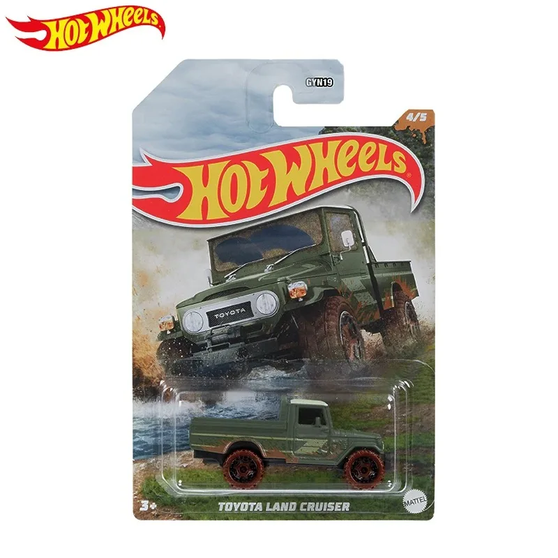 Original Hot Wheels 1/64 LAND CRUISER Diecast Alloy Model Carro Children Gift