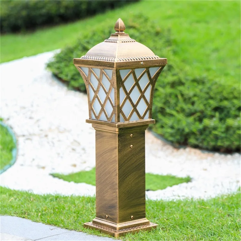 SOFITY Outdoor Garden Light Classical Lawn Lamp Fixtures LED Waterproof Decorative for Home Courtyard