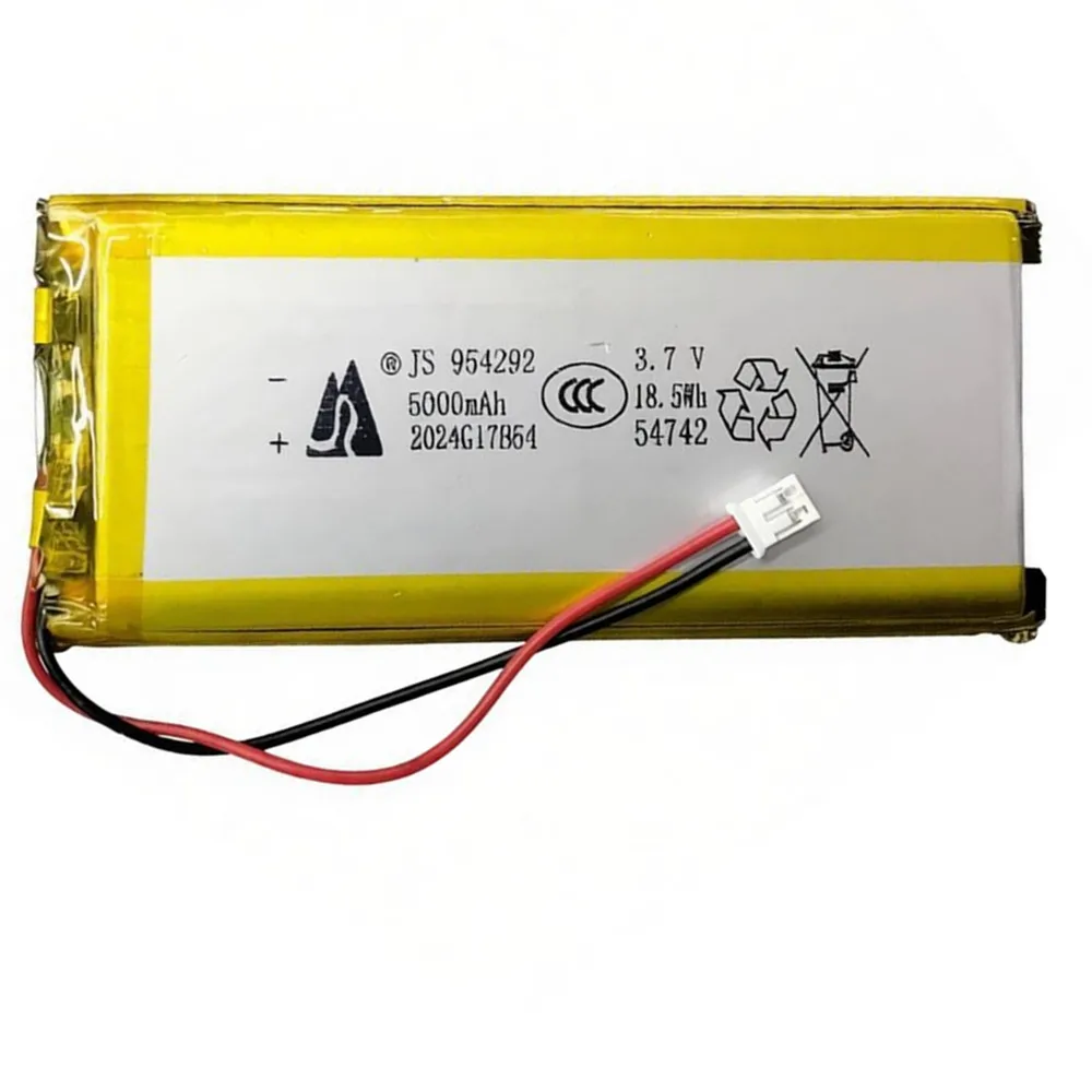 1-10PCS 954292 3.7V 5000mAh PH2.0mm 2pin plug Lithium-ion Li Polymer Battery For Mobile Power Charge Treasure Tablet PC BANK GPS