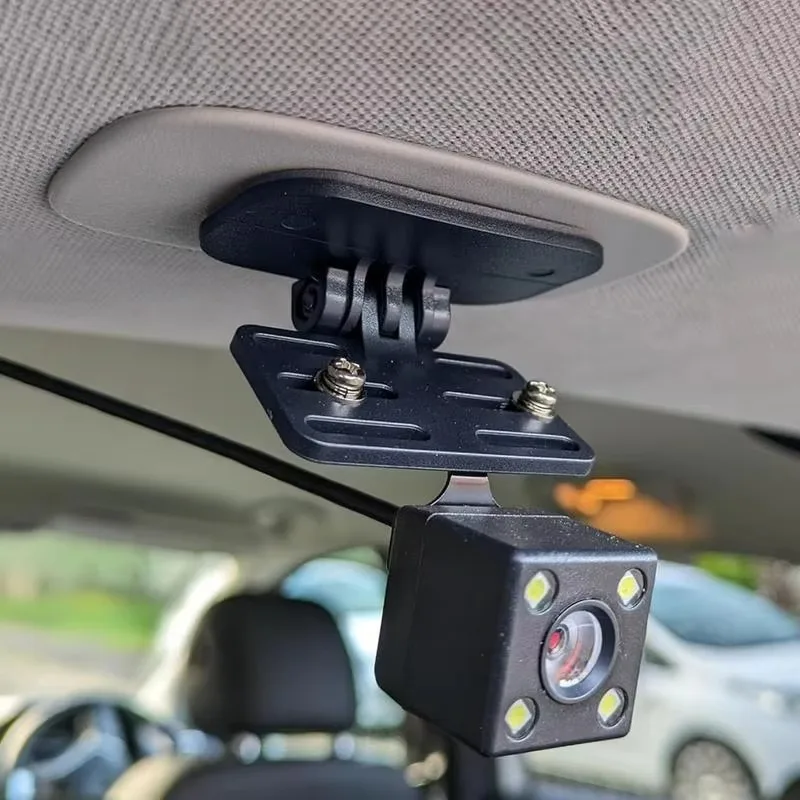 Car Rear View Camera Bracket Dash Mirror Mount Holder For Backup Reverse Cameras Part Cam Mounts Holders Video Recorder