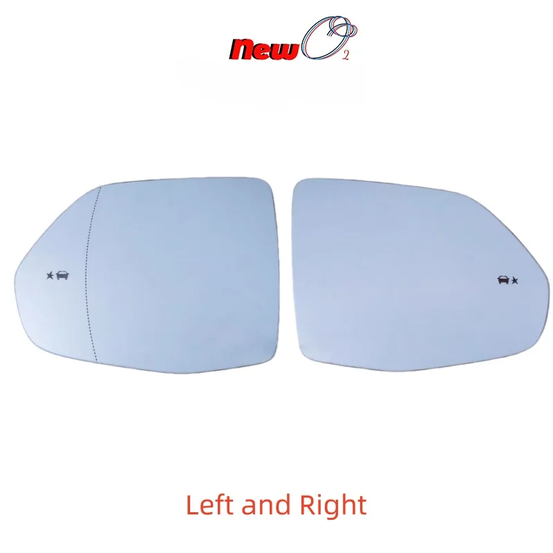 Car Rearview Mirror Lens Blind Spot Warning For Cadillac XT4 2018-2023 XT5 2016-2023