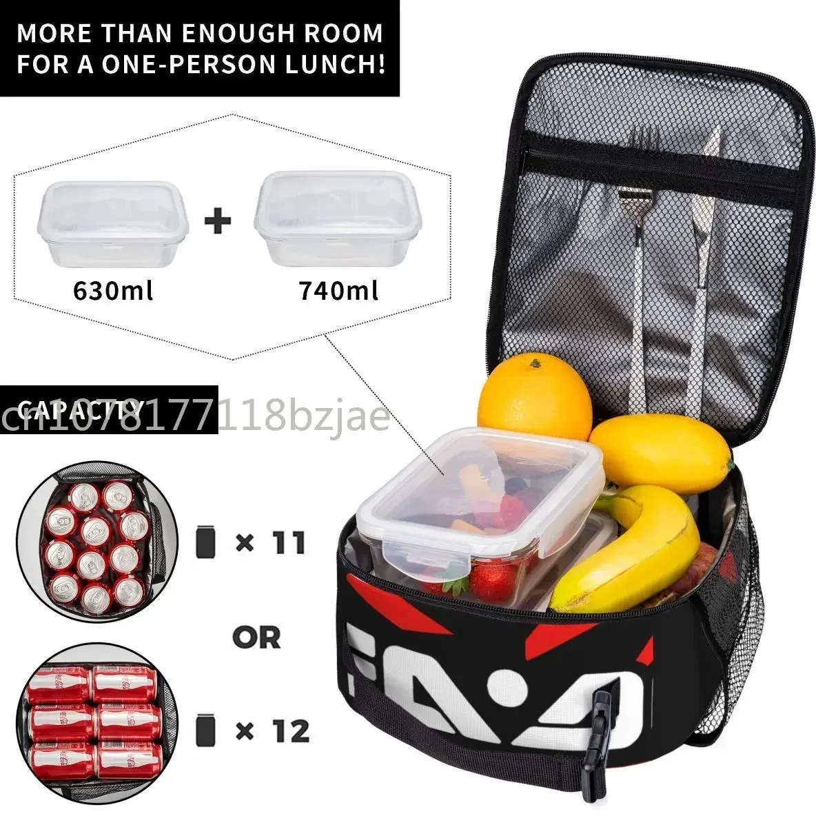 حقيبة غداء Sea Doo Team Rxt Brt Marine Lunch Tote حقيبة غداء حرارية للنزهات