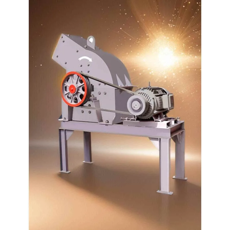 Small mobile construction waste sand making machine Hammer crusher